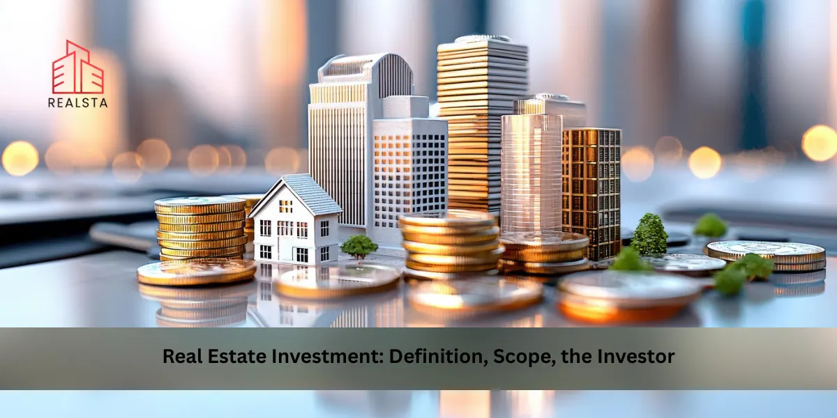 Real Estate Investment: Definition, Scope, the Investor